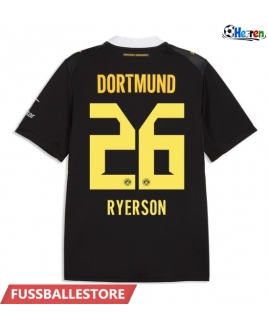 Günstige Borussia Dortmund Julian Ryerson #26 Auswärtstrikot 2026-27 Kurzarm